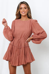 Once In A Blue Moon Dress Rose